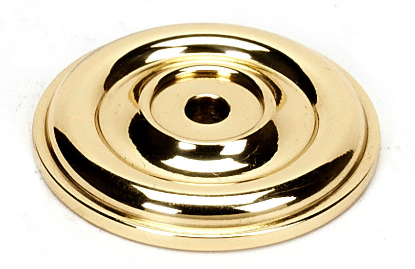 Alno A1453-PB/NL: 1-5/8" Bella Rosette - Unlacquered Brass