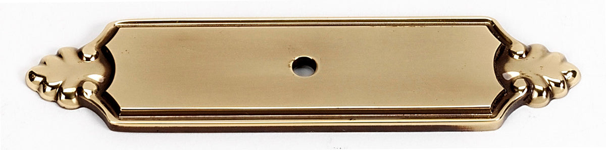 Alno A1454-PA: 4-1/4" Bella Backplate - Polished Antique