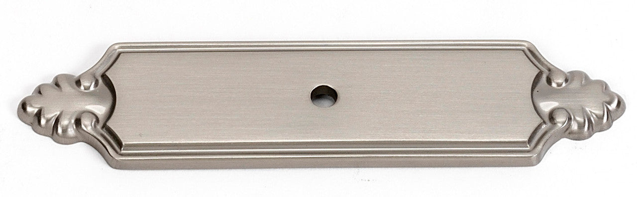 Alno A1454-SN: 4-1/4" Bella Backplate - Satin Nickel