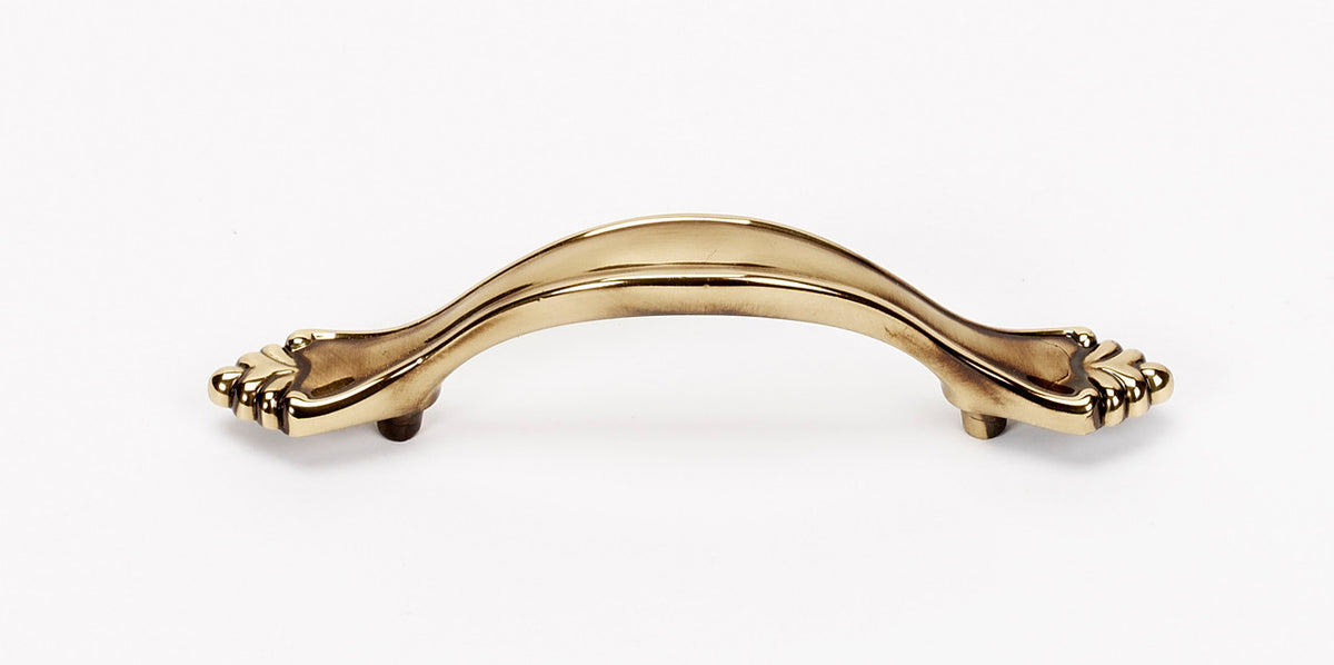 Alno A1455-3-PA: 3" cc Bella Cabinet Pull - Polished Antique