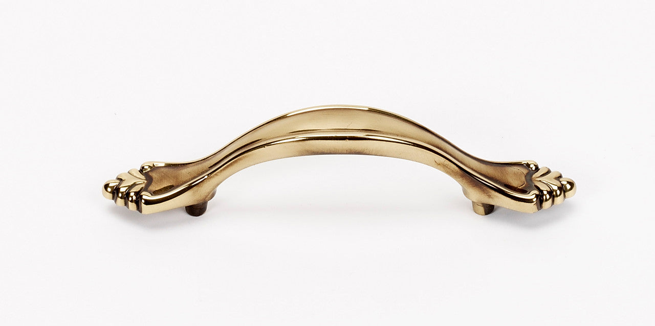 Alno A1455-3-PA: 3" cc Bella Cabinet Pull - Polished Antique
