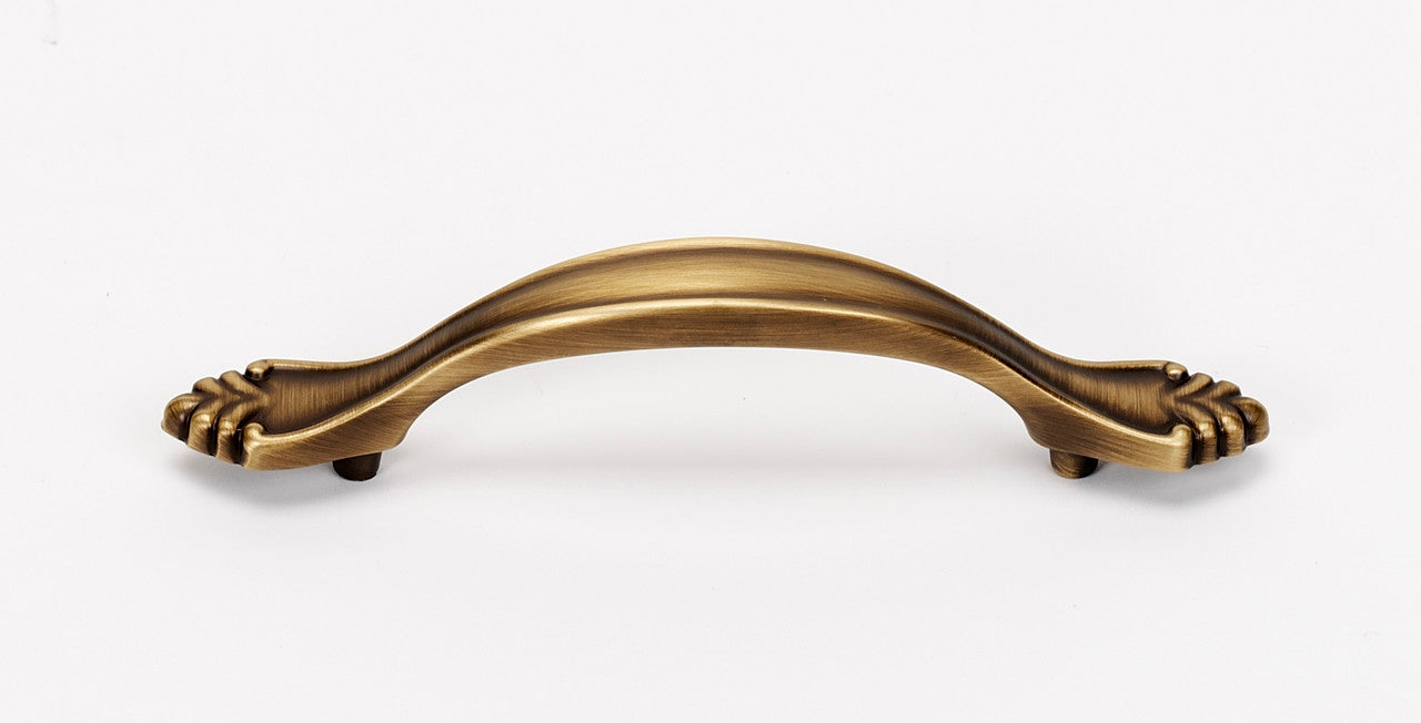 Alno A1456-35-AEM: 3-1/2" cc Bella Cabinet Pull - Antique English Matte