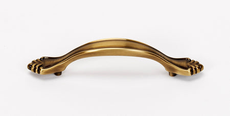 Alno A1456-35-AE: 3-1/2" cc Bella Cabinet Pull - Antique English