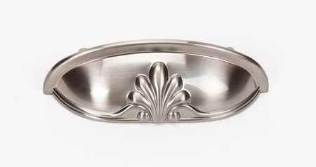 Alno A1459-SN: 3" cc Bella Cup Cabinet Pull - Satin Nickel