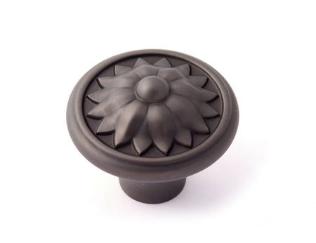 Alno A1471-BRZ: 1-1/4" Fiore Cabinet Knob - Bronze