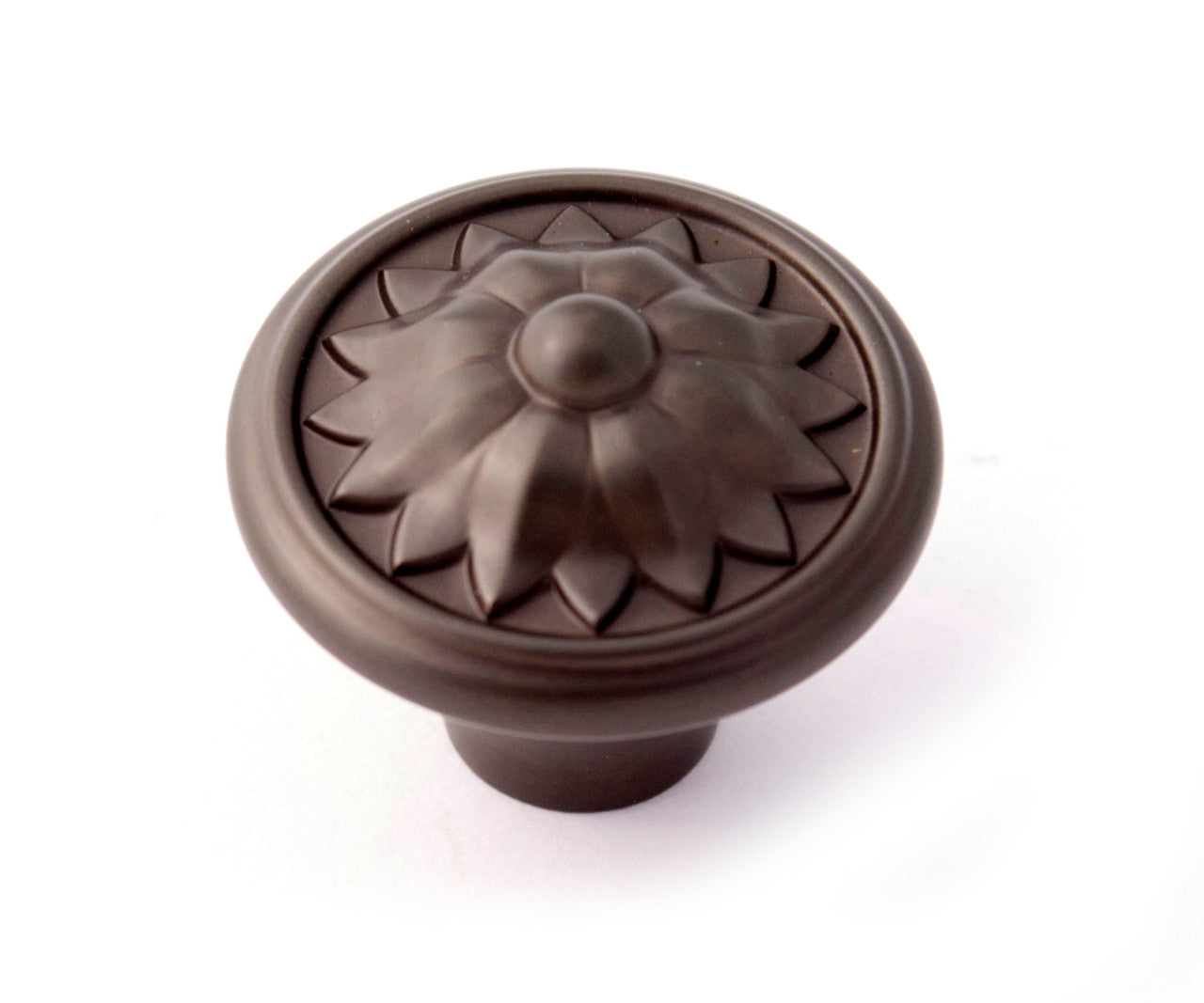 Alno A1471-CHBRZ: 1-1/4" Fiore Cabinet Knob - Chocolate Bronze