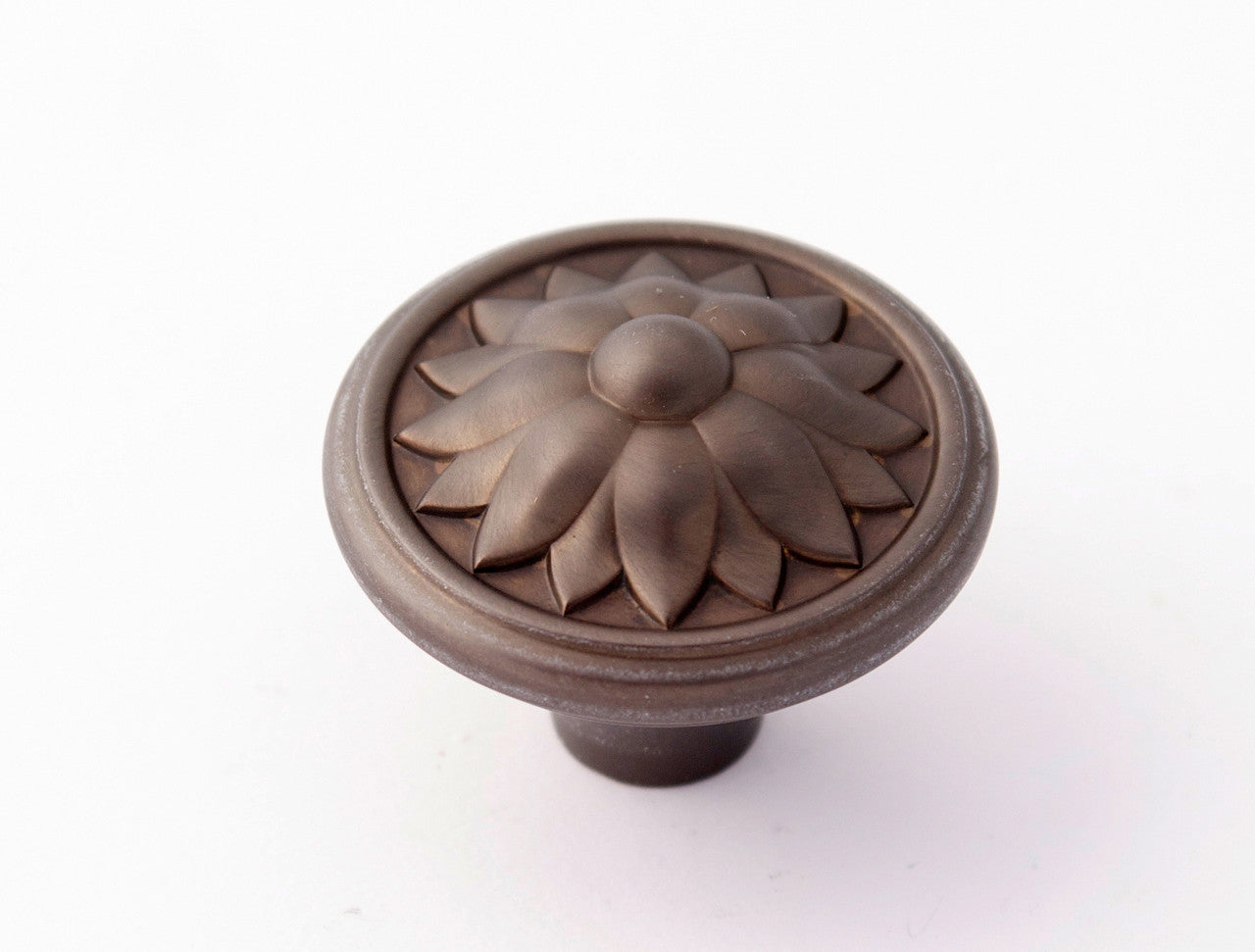 Alno A1472-CHBRZ: 1-1/2" Fiore Cabinet Knob - Chocolate Bronze