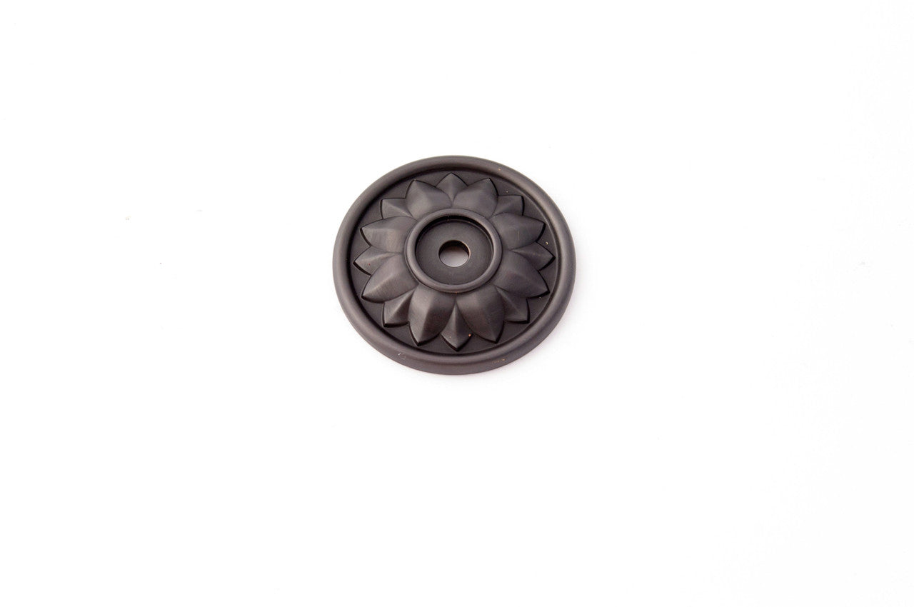 Alno A1473-PB/NL: 1-5/8" Fiore Backplate - Unlacquered Brass