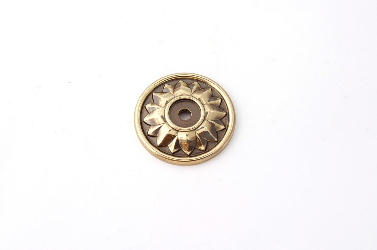Alno A1473-PA: 1-5/8" Fiore Backplate - Polished Antique