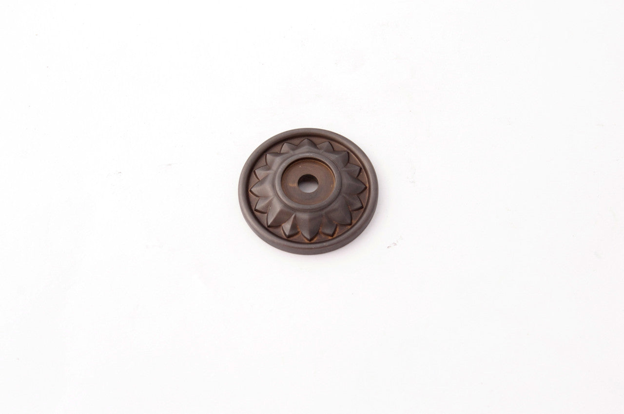 Alno A1474-CHBRZ: 1-3/8" Fiore Backplate - Chocolate Bronze
