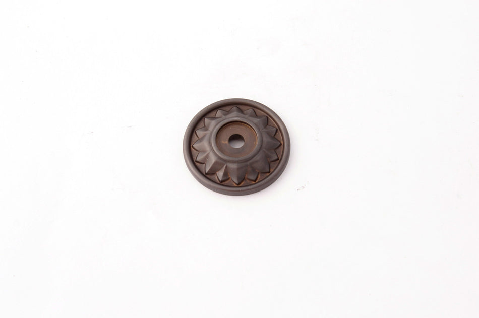 Alno A1474-CHBRZ: 1-3/8" Fiore Backplate - Chocolate Bronze