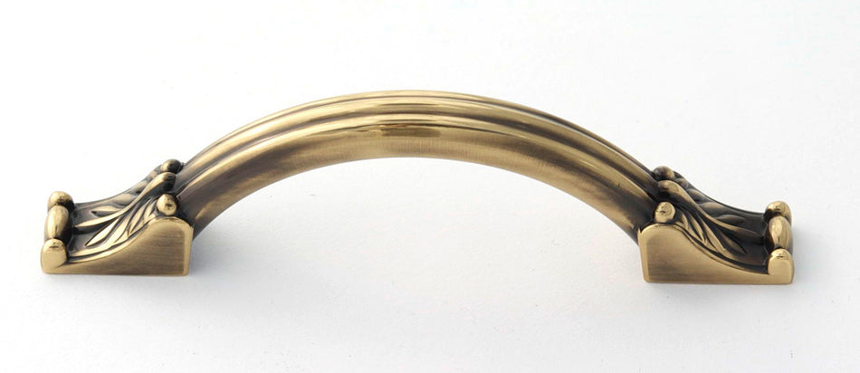 Alno A1476-3-PA: 3" cc Fiore Cabinet Pull - Polished Antique