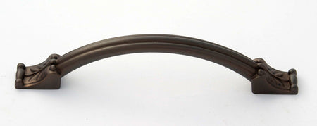 Alno A1476-4-CHBRZ: 4" cc Fiore Cabinet Pull - Chocolate Bronze
