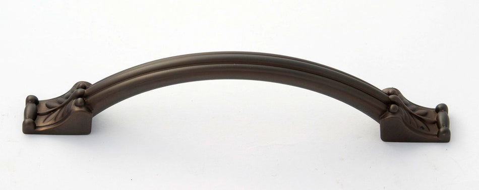 Alno A1476-4-CHBRZ: 4" cc Fiore Cabinet Pull - Chocolate Bronze