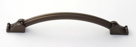 Alno A1476-6-CHBRZ: 6" cc Fiore Cabinet Pull - Chocolate Bronze