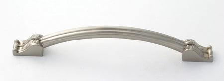 Alno A1476-6-SN: 6" cc Fiore Cabinet Pull - Satin Nickel