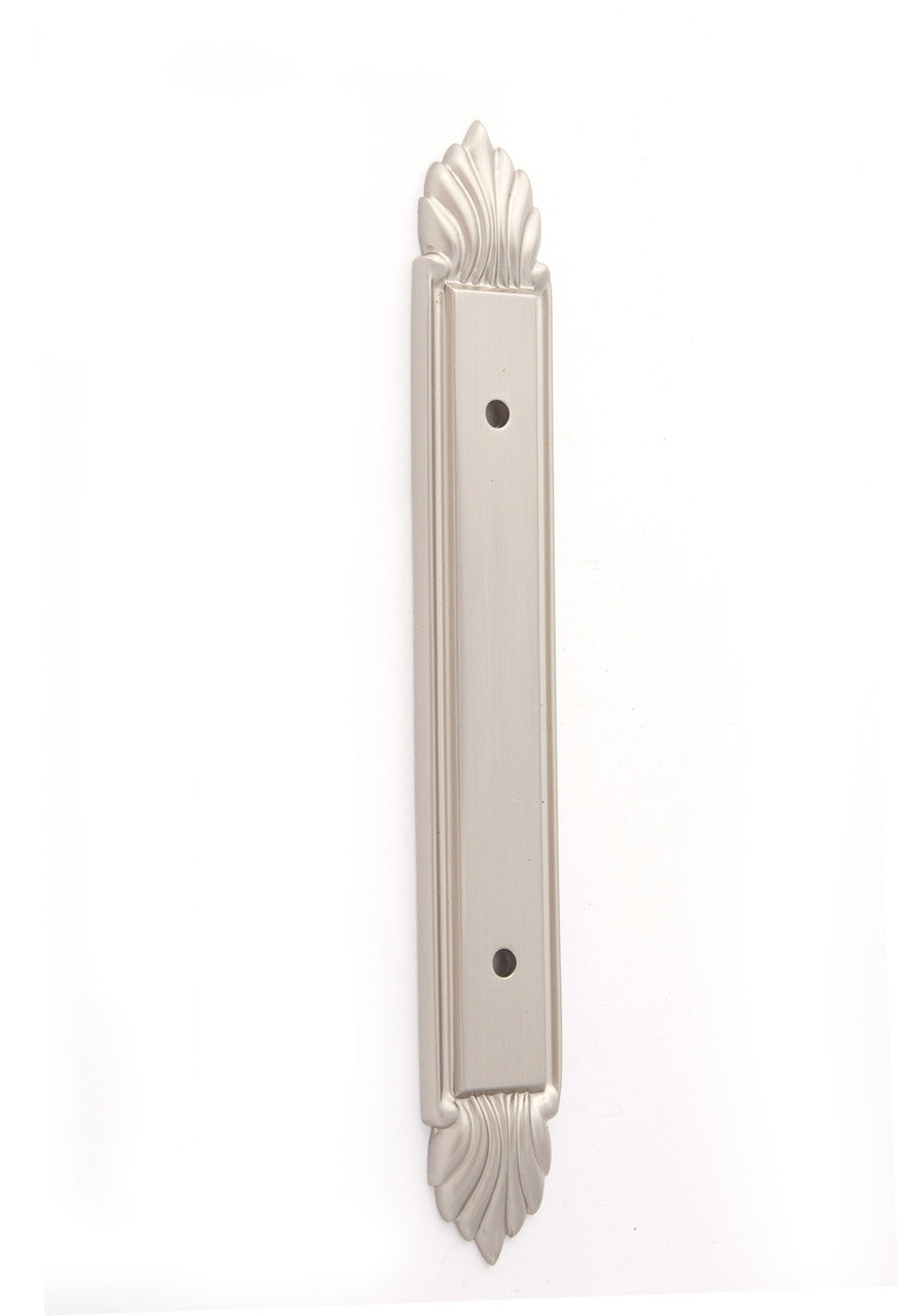 Alno A1477-35-SN: 7-3/8" Fiore Backplate - Satin Nickel