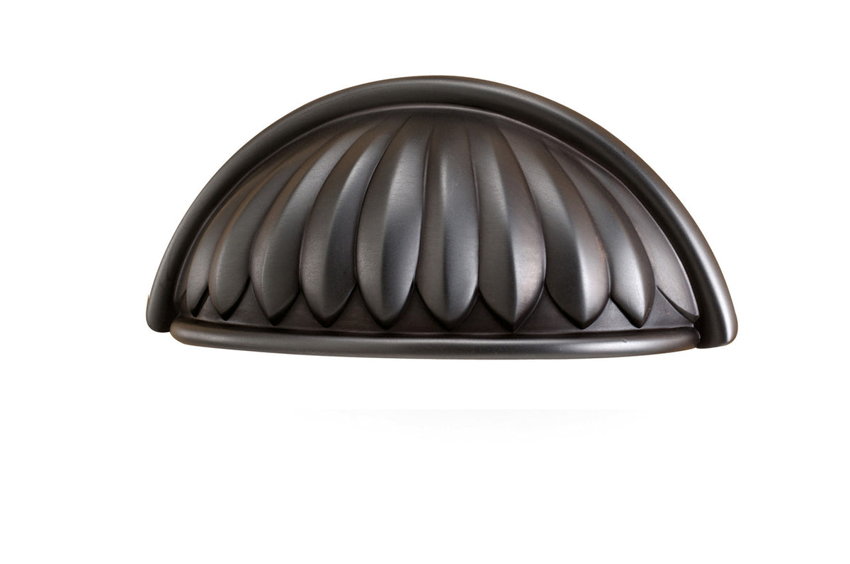 Alno A1478-BRZ: 3" cc Fiore Cup Cabinet Pull - Bronze