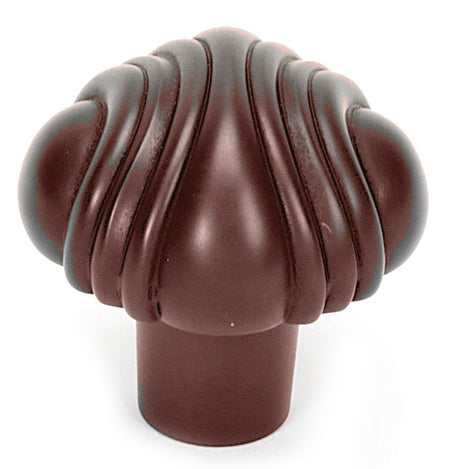 Alno A1501-CHBRZ: 1-1/4" Venetian Cabinet Knob - Chocolate Bronze