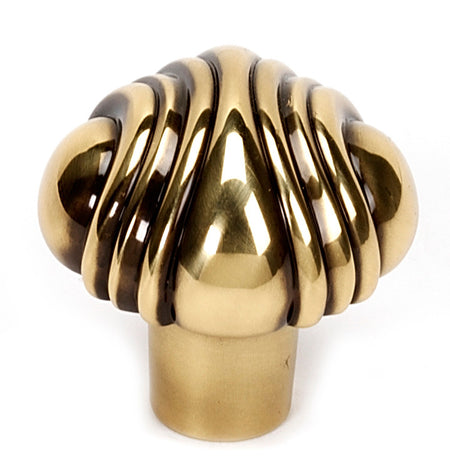 Alno A1502-PA: 1-1/2" Venetian Cabinet Knob - Polished Antique