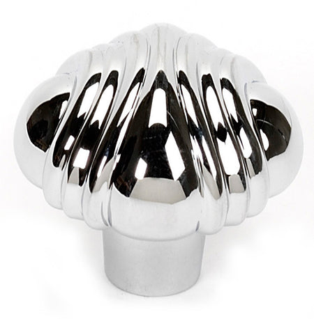 Alno A1502-PC: 1-1/2" Venetian Cabinet Knob - Polished Chrome
