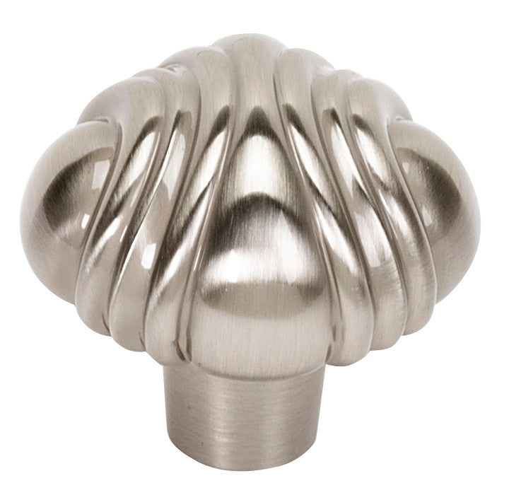 Alno A1502-SN: 1-1/2" Venetian Cabinet Knob - Satin Nickel