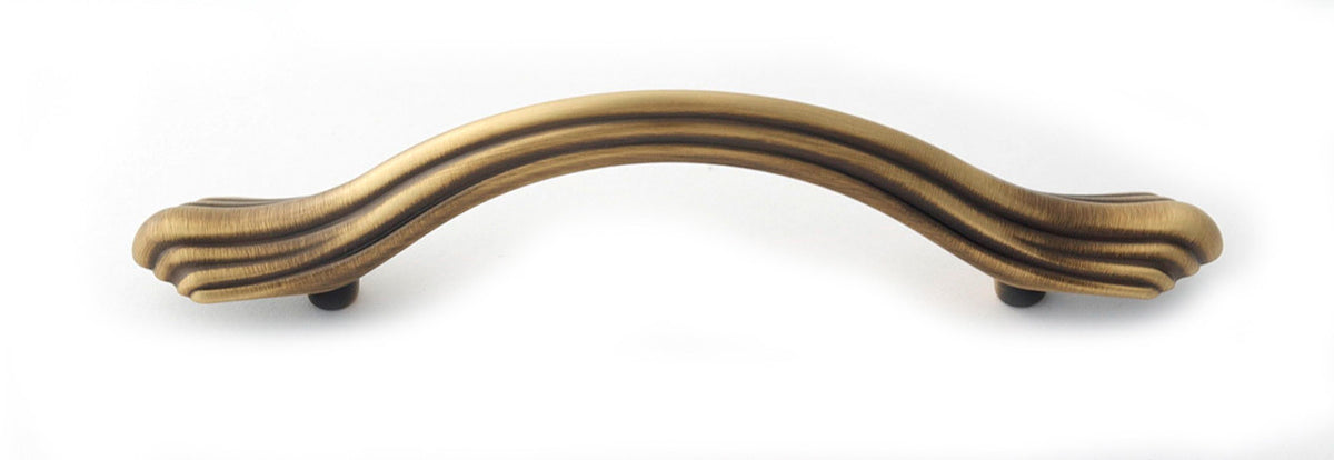 Alno A1506-35-AEM: 3-1/2" cc Venetian Cabinet Pull - Antique English Matte