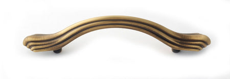 Alno A1506-35-AEM: 3-1/2" cc Venetian Cabinet Pull - Antique English Matte