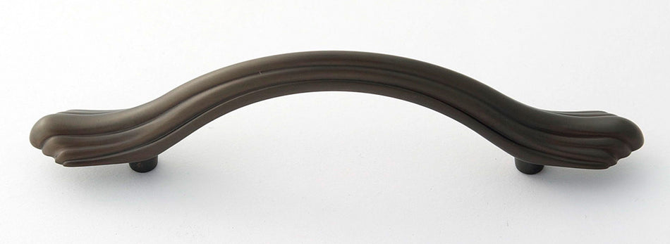 Alno A1506-35-CHBRZ: 3-1/2" cc Venetian Cabinet Pull - Chocolate Bronze