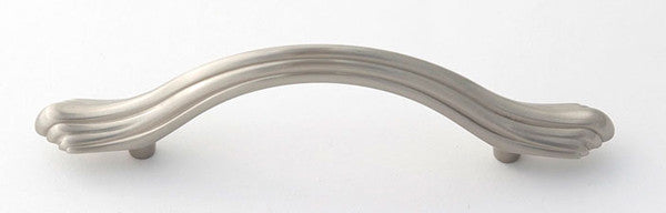 Alno A1506-35-SN: 3-1/2" cc Venetian Cabinet Pull - Satin Nickel