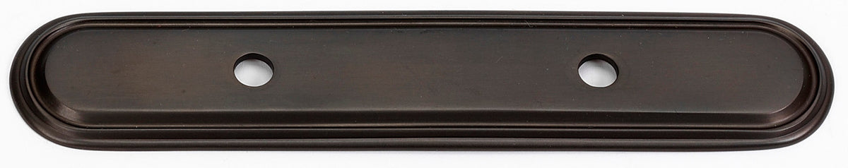 Alno A1507-3-CHBRZ: 7-1/4" Venetian Backplate - Chocolate Bronze