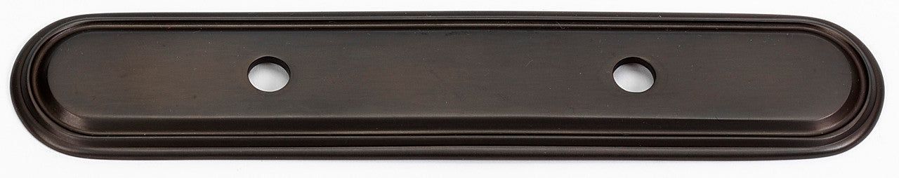 Alno A1507-3-CHBRZ: 7-1/4" Venetian Backplate - Chocolate Bronze