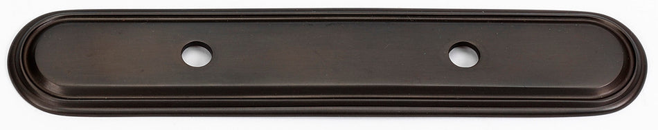 Alno A1507-3-CHBRZ: 7-1/4" Venetian Backplate - Chocolate Bronze