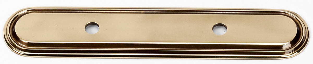 Alno A1507-3-PA: 7-1/4" Venetian Backplate - Polished Antique