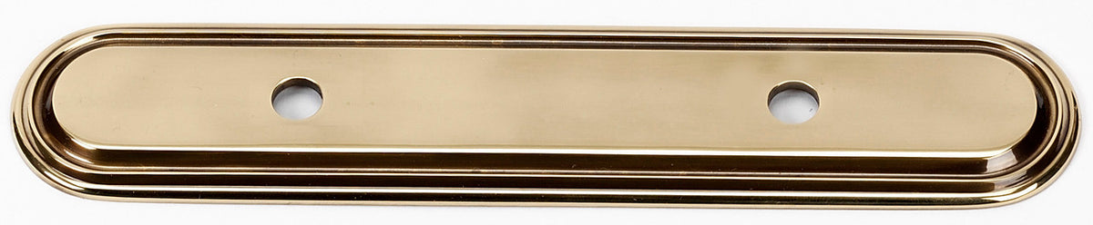 Alno A1508-35-PA: 7-1/4" Venetian Backplate - Polished Antique