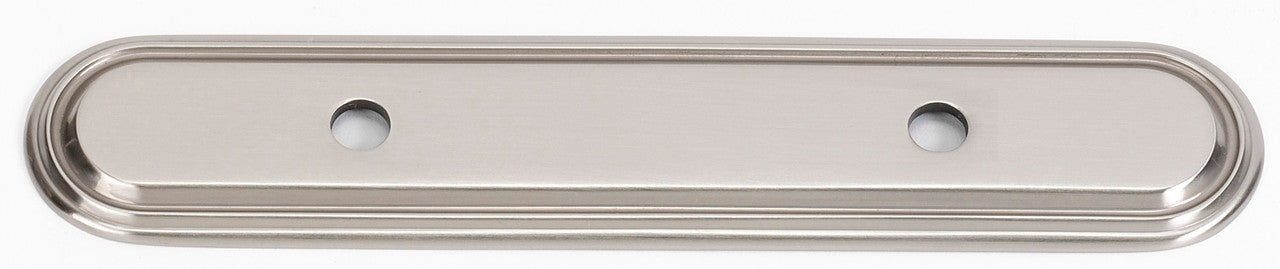 Alno A1508-35-SN: 7-1/4" Venetian Backplate - Satin Nickel