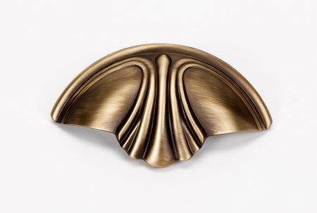 Alno A1509-AEM: 3" cc Venetian Cup Cabinet Pull - Antique English Matte