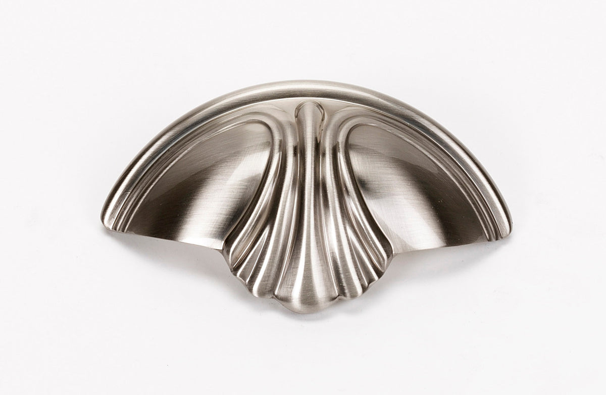 Alno A1509-SN: 3" cc Venetian Cup Cabinet Pull - Satin Nickel