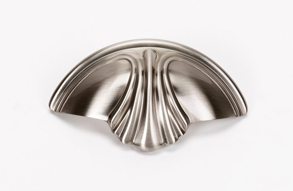 Alno A1509-SN: 3" cc Venetian Cup Cabinet Pull - Satin Nickel