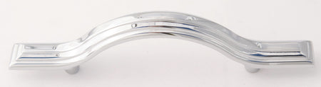 Alno A1510-3-PC: 3" cc Geometric Cabinet Pull - Polished Chrome