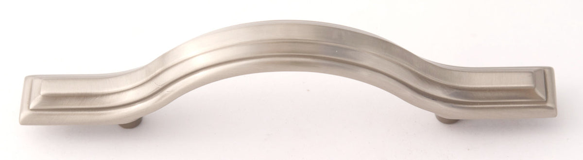Alno A1510-3-SN: 3" cc Geometric Cabinet Pull - Satin Nickel