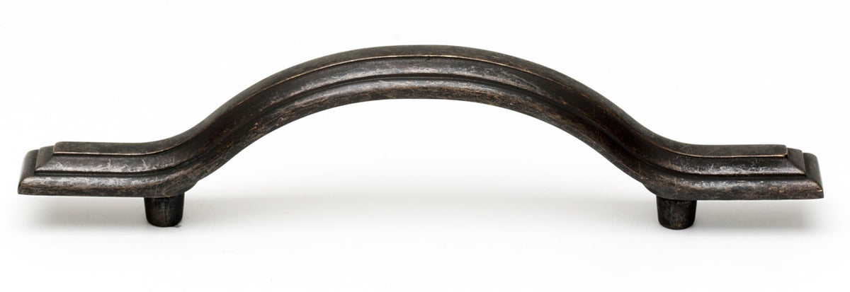 Alno A1515-35-BARC: 3-1/2" cc Geometric Cabinet Pull - Barcelona