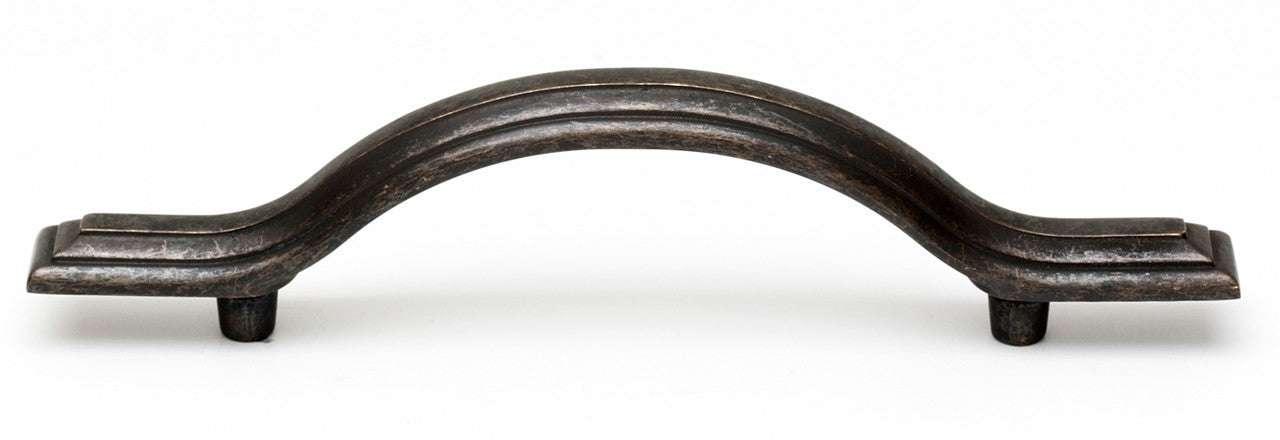 Alno A1515-35-BARC: 3-1/2" cc Geometric Cabinet Pull - Barcelona