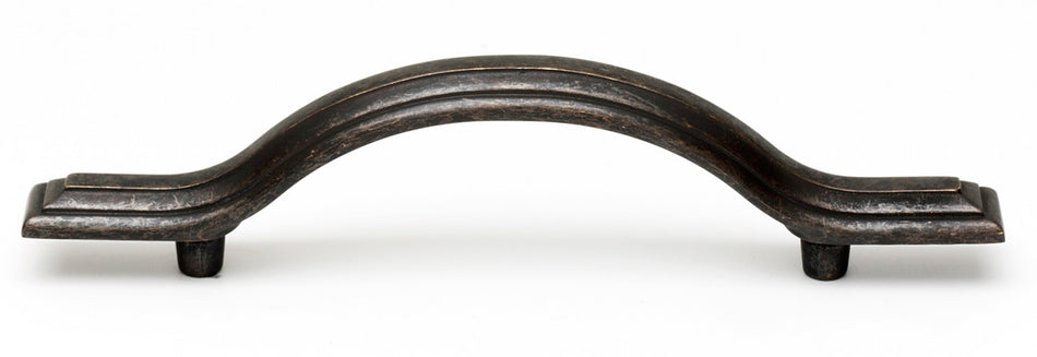 Alno A1515-35-BARC: 3-1/2" cc Geometric Cabinet Pull - Barcelona
