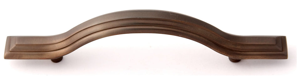 Alno A1515-35-CHBRZ: 3-1/2" cc Geometric Cabinet Pull - Chocolate Bronze