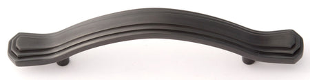 Alno A1516-3-BRZ: 3" cc Geometric Cabinet Pull - Bronze