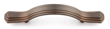Alno A1516-3-CHBRZ: 3" cc Geometric Cabinet Pull - Chocolate Bronze