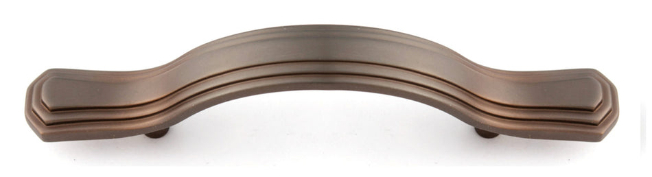 Alno A1516-3-CHBRZ: 3" cc Geometric Cabinet Pull - Chocolate Bronze