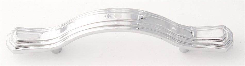 Alno A1516-3-PC: 3" cc Geometric Cabinet Pull - Polished Chrome