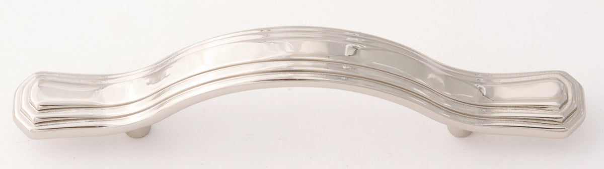 Alno A1516-3-PN: 3" cc Geometric Cabinet Pull - Polished Nickel
